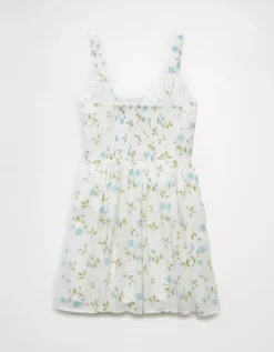 AE Tie Front Corset Mini Dress Multi -American Eagle Fashion 0395 9014 900 b