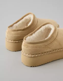 AE Hangout Scuff Slide Sand -American Eagle Fashion 0411 7036 209 d2