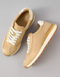 AE Retro Runner Sneaker Khaki -American Eagle Fashion 0414 6699 212 d1