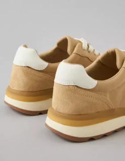 AE Retro Runner Sneaker Khaki -American Eagle Fashion 0414 6699 212 d2
