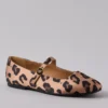 AE Leopard Mary Jane Flat Multi