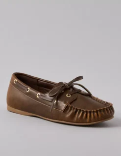 AE Boat Shoe Medium Brown -American Eagle Fashion 0419 6703 202 f