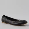 AE Studded Ballet Flat Black