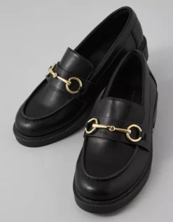 AE Duchess Loafer Black -American Eagle Fashion 0419 6929 001 b