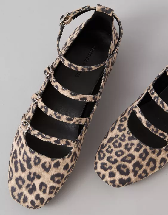 AE Multi-Strap Mary Jane Flat Multi 2 AE Multi-Strap Mary Jane Flat Multi - Image 2