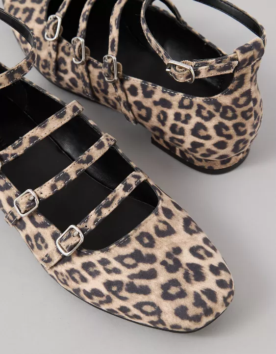 AE Multi-Strap Mary Jane Flat Multi 3 AE Multi-Strap Mary Jane Flat Multi - Image 3