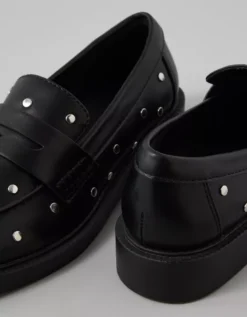 AE Studded Loafer Black -American Eagle Fashion 0419 7090 001 d1