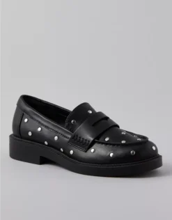AE Studded Loafer Black