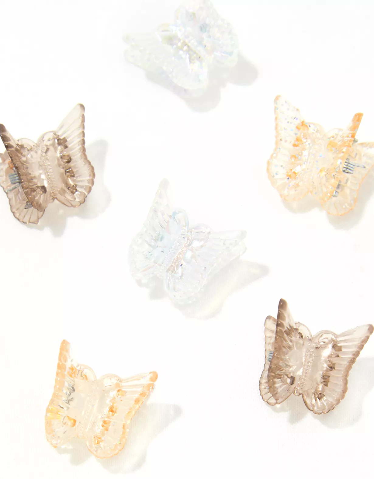 AEO Butterfly Mini Hair Clip 6-Pack 1 AEO Butterfly Mini Hair Clip 6-Pack