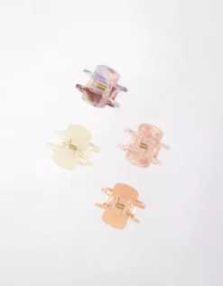 AE Lavender & Purple Claw Clip 4-Pack 5 AE Lavender & Purple Claw Clip 4-Pack -American Eagle Fashion 0421 7013 900 b