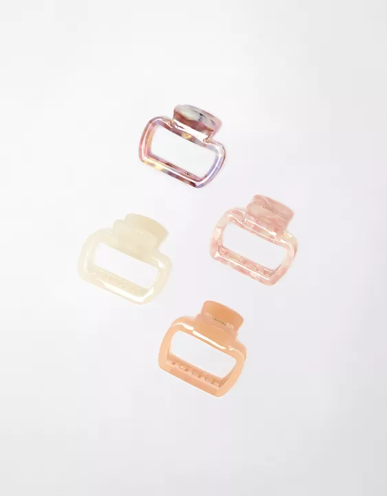 AE Lavender & Purple Claw Clip 4-Pack 2 AE Lavender & Purple Claw Clip 4-Pack - Image 2