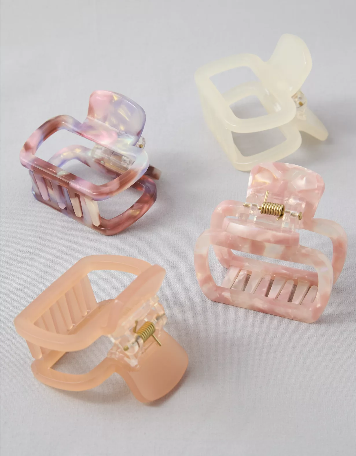 AE Lavender & Purple Claw Clip 4-Pack 1 AE Lavender & Purple Claw Clip 4-Pack