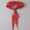 AE Diamond Neck Scarf Red