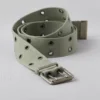 AE Y2K Grommet Webbing Belt Olive