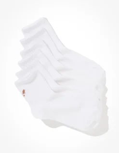 AE Boyfriend Socks 3-Pack White