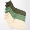 AE Ruffled Boyfriend Sock 3-Pack