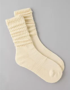 AE Slouchy Socks Cappuccino