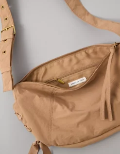 AE Safari Mini Slouch Bag Camel -American Eagle Fashion 0427 6733 296 d1