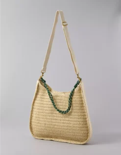 AE Raffia Tote Bag Natural