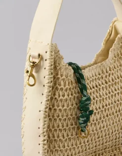 AE Mini Raffia Tote Bag Natural -American Eagle Fashion 0427 8095 109 d1