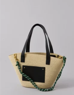 AE Woven Basket Bag Natural