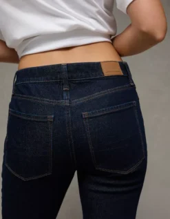 AE Stretch Skinny Jean Dark Atlantic -American Eagle Fashion 0432 5892 516 d3