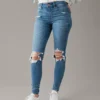 AE Next Level Ripped High-Waisted Jegging