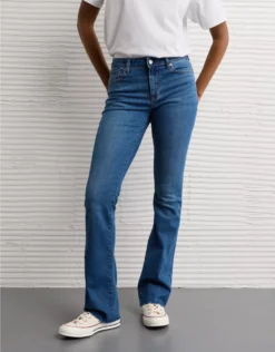 AE Next Level High-Waisted Skinny Kick Jean Tinted Medium