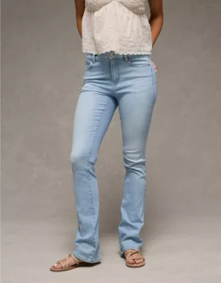 AE Next Level High-Waisted Skinny Kick Jean Royally Light