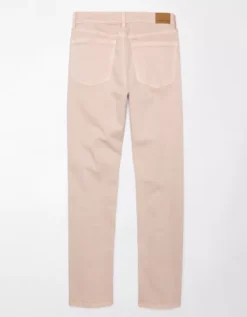 AE Stretch Super High-Waisted Straight Jean Rose 8 AE Stretch Super High-Waisted Straight Jean Rose -American Eagle Fashion 0435 4925 639 b