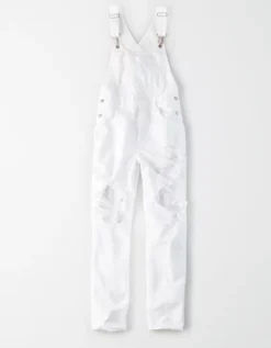 AE Ripped '90s Boyfriend Denim Overall 5 AE Ripped '90s Boyfriend Denim Overall -American Eagle Fashion 0436 2523 100 f