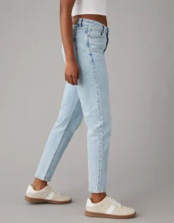 AE Strigid Mom Jean Blue Breeze -American Eagle Fashion 0436 4544 441 os
