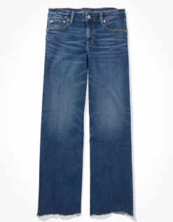AE Stretch Low-Rise Baggy Wide-Leg Jean -American Eagle Fashion 0437 4577 004 f