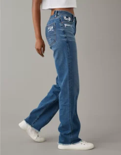 AE Low-Rise Baggy Straight Jean