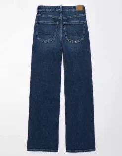 AE Dreamy Drape Stretch Ripped Super High-Waisted Baggy Wide-Leg Jean -American Eagle Fashion 0437 4759 927 b