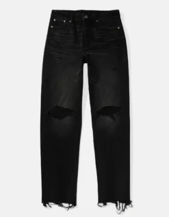 AE Strigid Ripped Super High-Waisted Baggy Straight Jean 5 AE Strigid Ripped Super High-Waisted Baggy Straight Jean -American Eagle Fashion 0437 4848 038 f