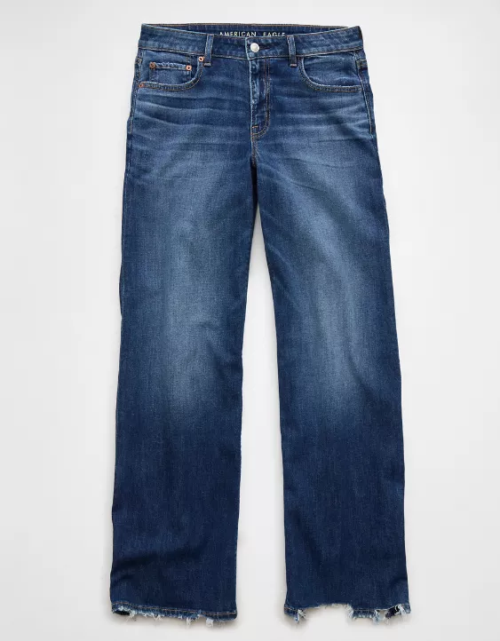 AE Dreamy Drape Stretch Low-Rise Baggy Wide-Leg Jean Americana 5 AE Dreamy Drape Stretch Low-Rise Baggy Wide-Leg Jean Americana - Image 5