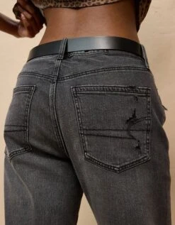 AE Strigid Low-Rise Ex-Boyfriend Jean Charcoal -American Eagle Fashion 0437 5413 008 d2