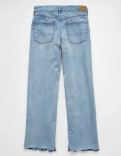 AE Strigid Super High-Waisted Ultra Wide-Leg Jean So Fresh -American Eagle Fashion 0437 5537 363 b