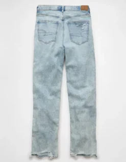 AE Strigid Ripped Super High-Waisted Baggy Straight Jean Destroyed Bright 9 AE Strigid Ripped Super High-Waisted Baggy Straight Jean Destroyed Bright -American Eagle Fashion 0437 5697 943 b