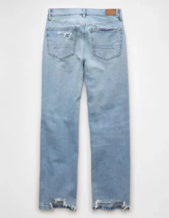 AE Strigid Low-Rise Ex-Boyfriend Jean Light Vintage -American Eagle Fashion 0437 5814 987 b
