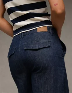 AE Baggy Wide-Leg Trouser Dark Waves 13 AE Baggy Wide-Leg Trouser Dark Waves -American Eagle Fashion 0437 5824 894 d3