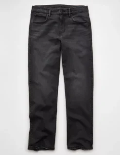 AE Stretch Low-Rise Ex-Boyfriend Jean Black Wash -American Eagle Fashion 0437 5900 081 f