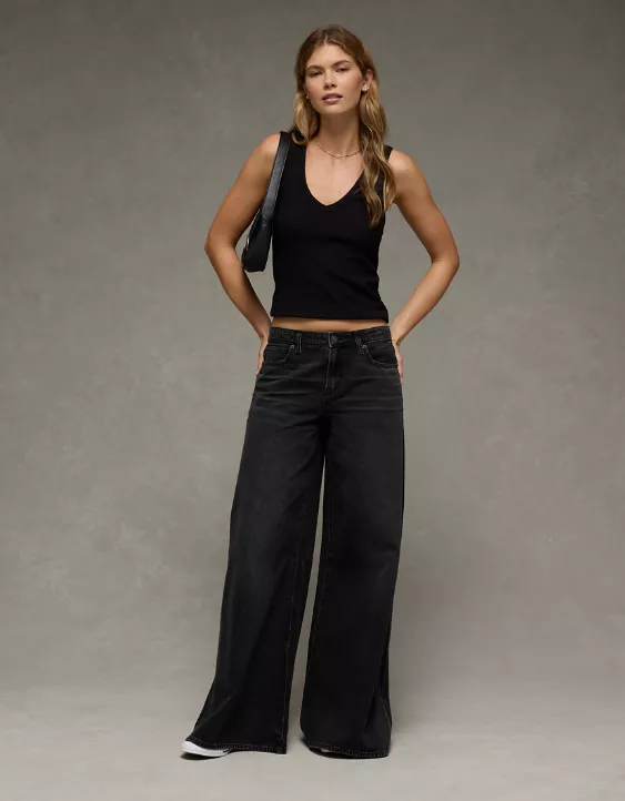 AE Baggy A-Line Fit Jean Proper Black 2 AE Baggy A-Line Fit Jean Proper Black - Image 2