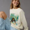 NFL Jacksonville Jaguars Crew Neck Sweatshirt Cream