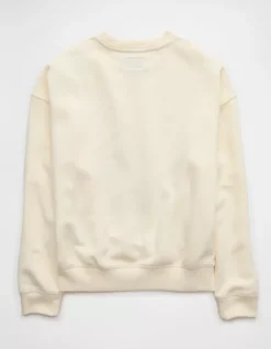 NFL San Francisco 49ers Crew Neck Sweatshirt Cream -American Eagle Fashion 0454 2485 106 b