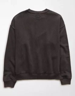 NFL New York Giants Crew Neck Sweatshirt Black -American Eagle Fashion 0454 2489 001 b