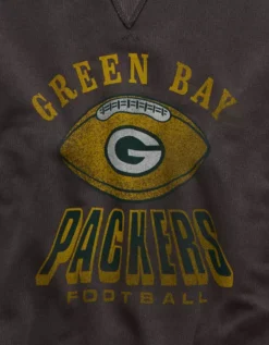 NFL Green Bay Packers Crew Neck Sweatshirt Black -American Eagle Fashion 0454 2491 001 d3