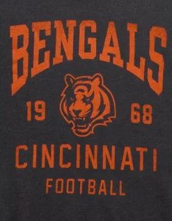 NFL Cincinnati Bengals Relaxed Fit Sweatshirt Faded Black -American Eagle Fashion 0454 2742 094 d1