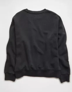 NFL Kansas City Chiefs Graphic Relaxed Fit Sweatshirt Washed Black -American Eagle Fashion 0454 2742 167 b